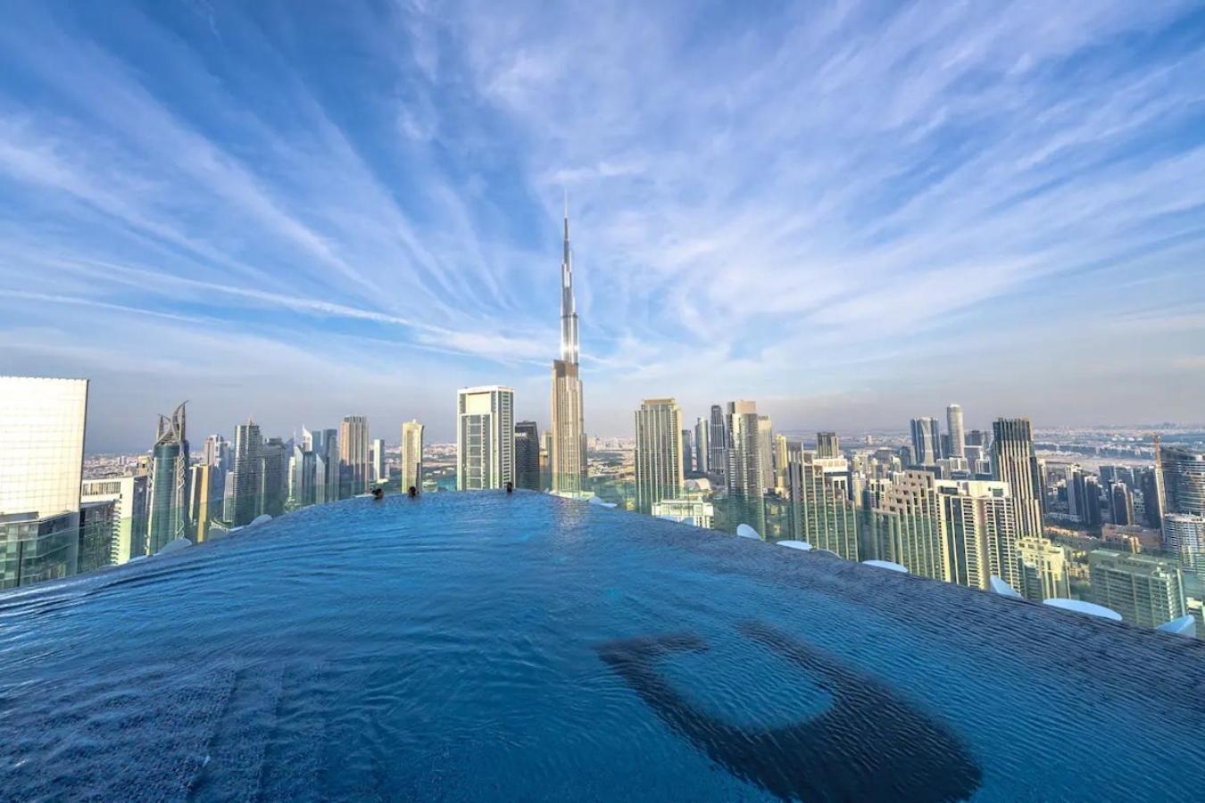 Appartement 2bd Paramount Midtown - 6 Guests - Burj Views 64th Floor Infinity Pool, King Bed *