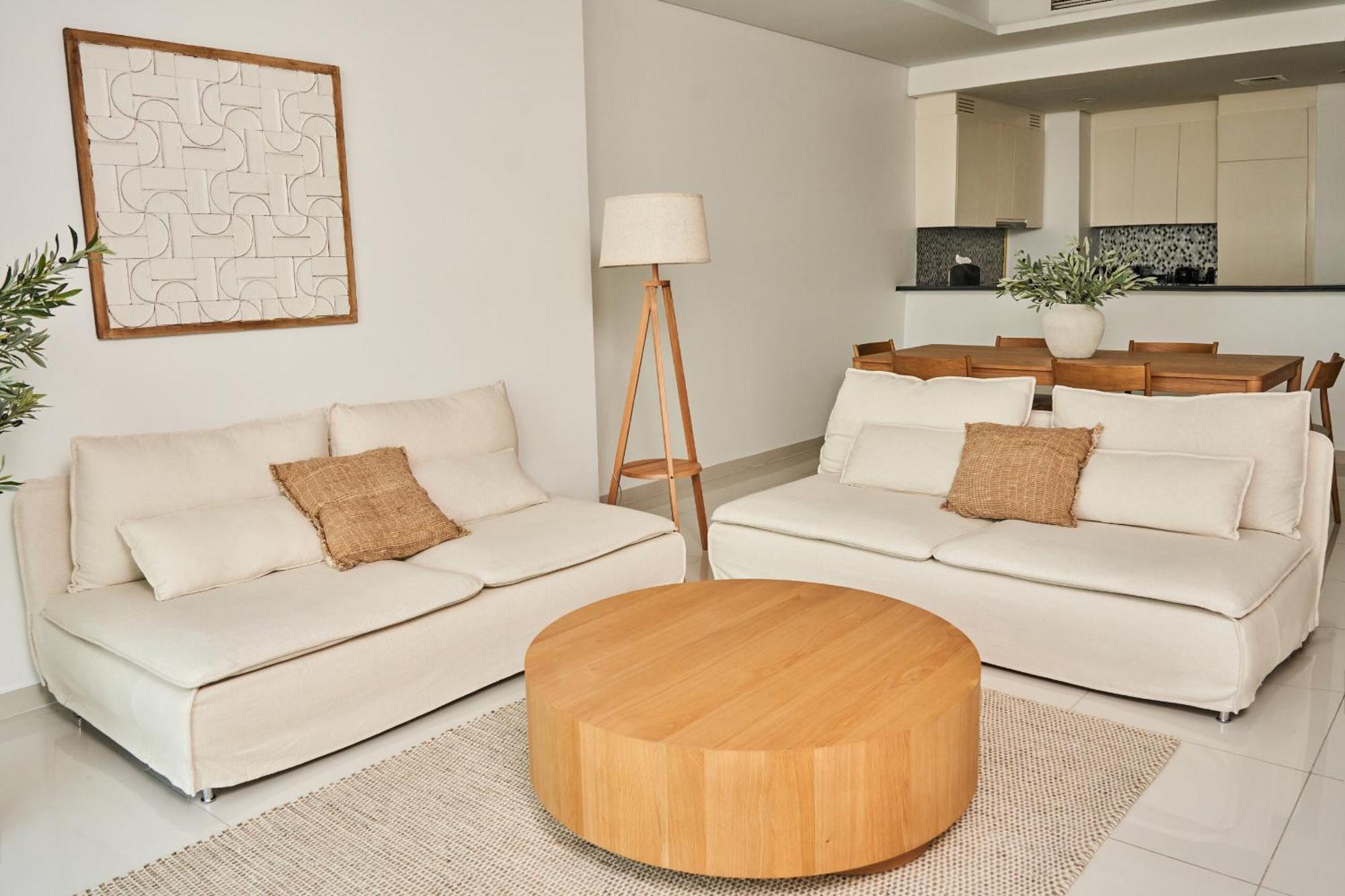 2bd Paramount Midtown - 6 Guests - Burj Views 64th Floor Infinity Pool, King Bed دبي