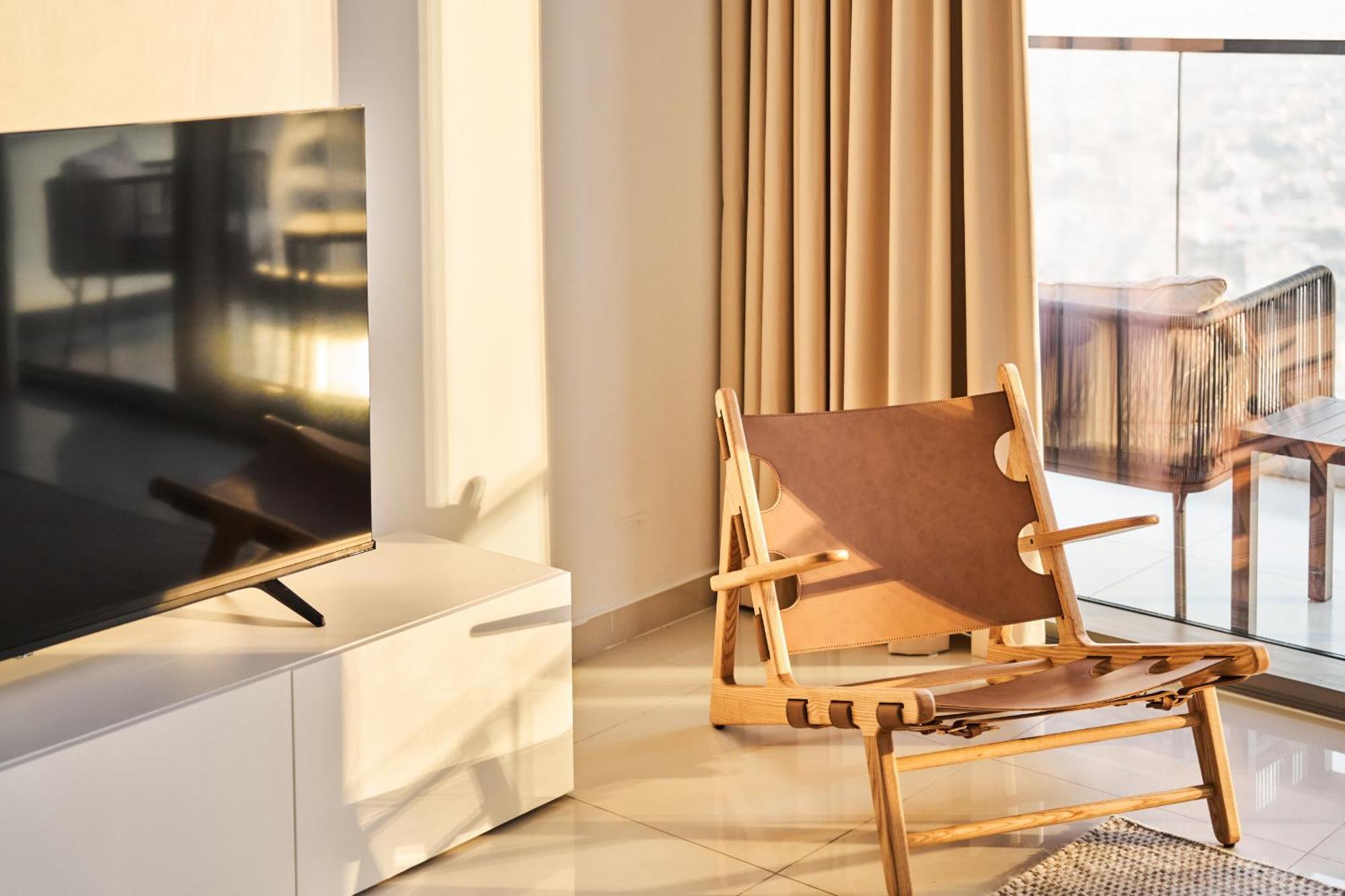 2bd Paramount Midtown - 6 Guests - Burj Views 64th Floor Infinity Pool, King Bed دبي